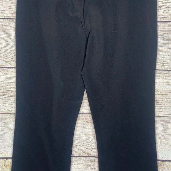 Equestrian Black Leggings Flare Large - Picture 6 of 7